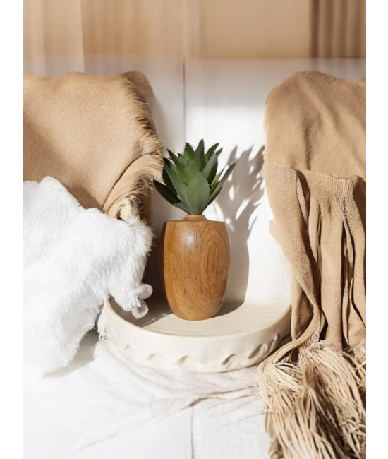 Boho Breeze - Mini Vazo ve Yapay Skulent