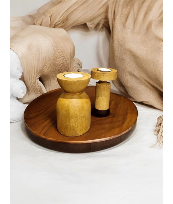 Boho Breeze - 3'lü Şamdan Set