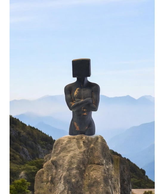 Kids Decor -  Kare Adam Torso Heykeli-Büyük